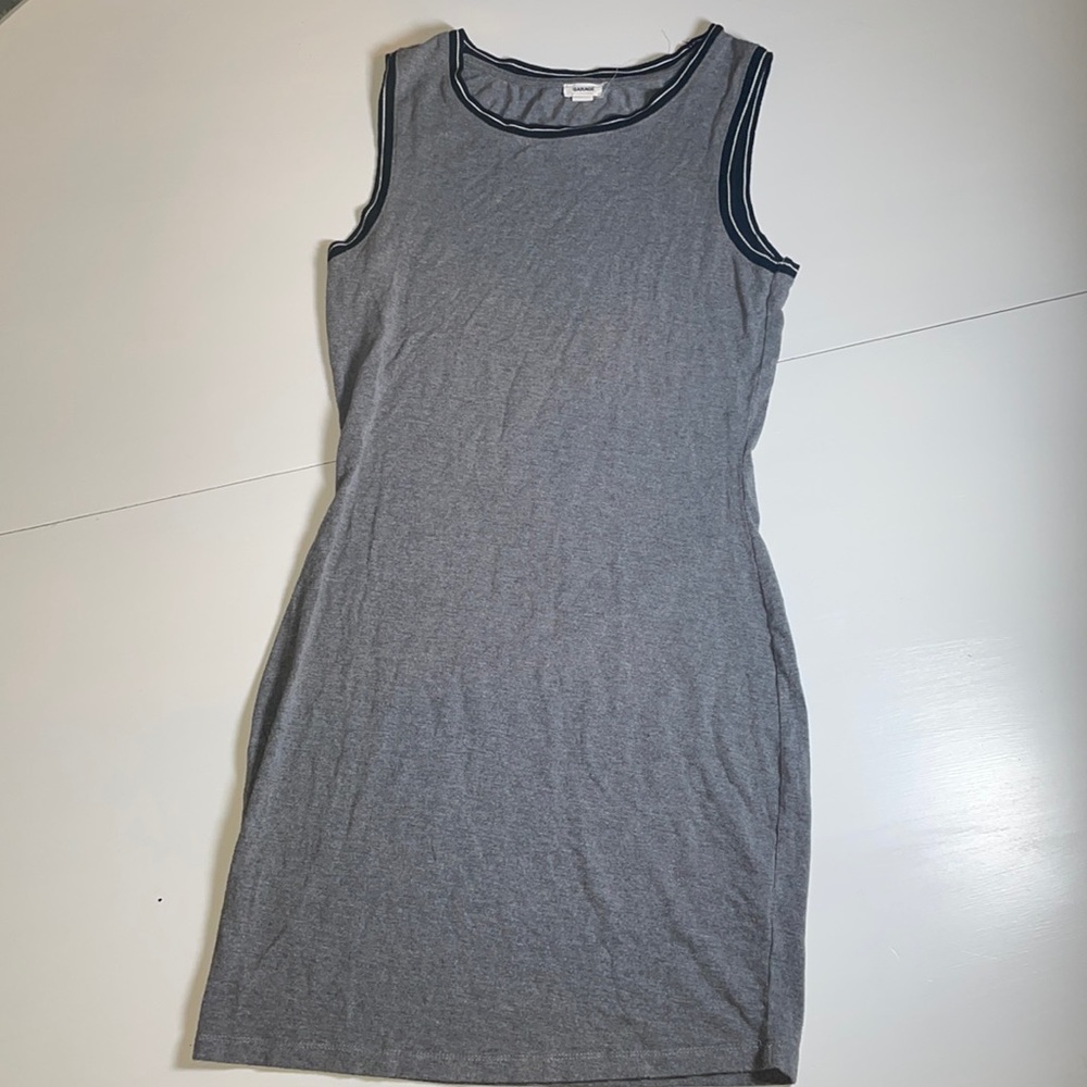 Grey with black trim neck line dress🖤😗Super cute ✨